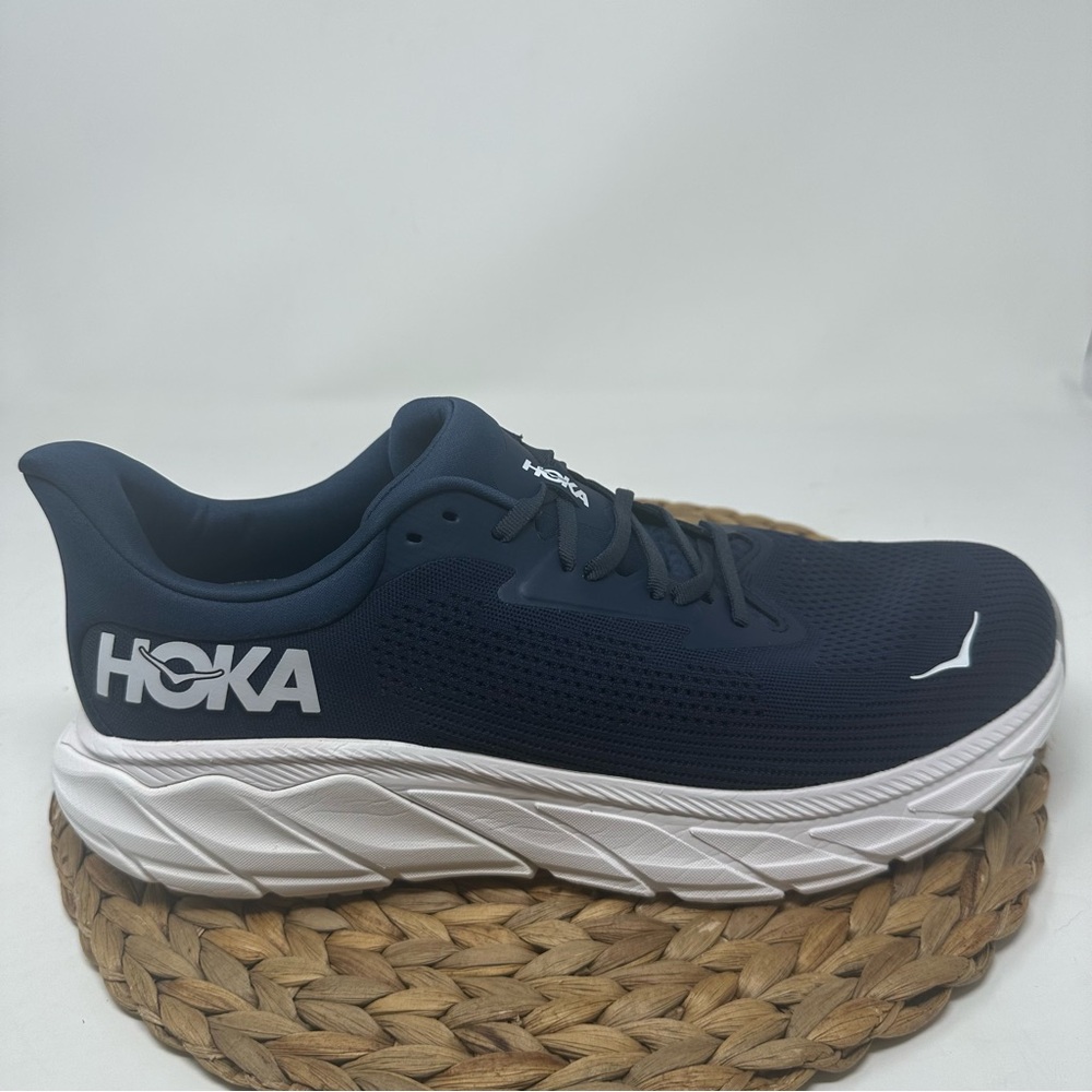 Hoka Men's Athletic Shoes - Navy and White